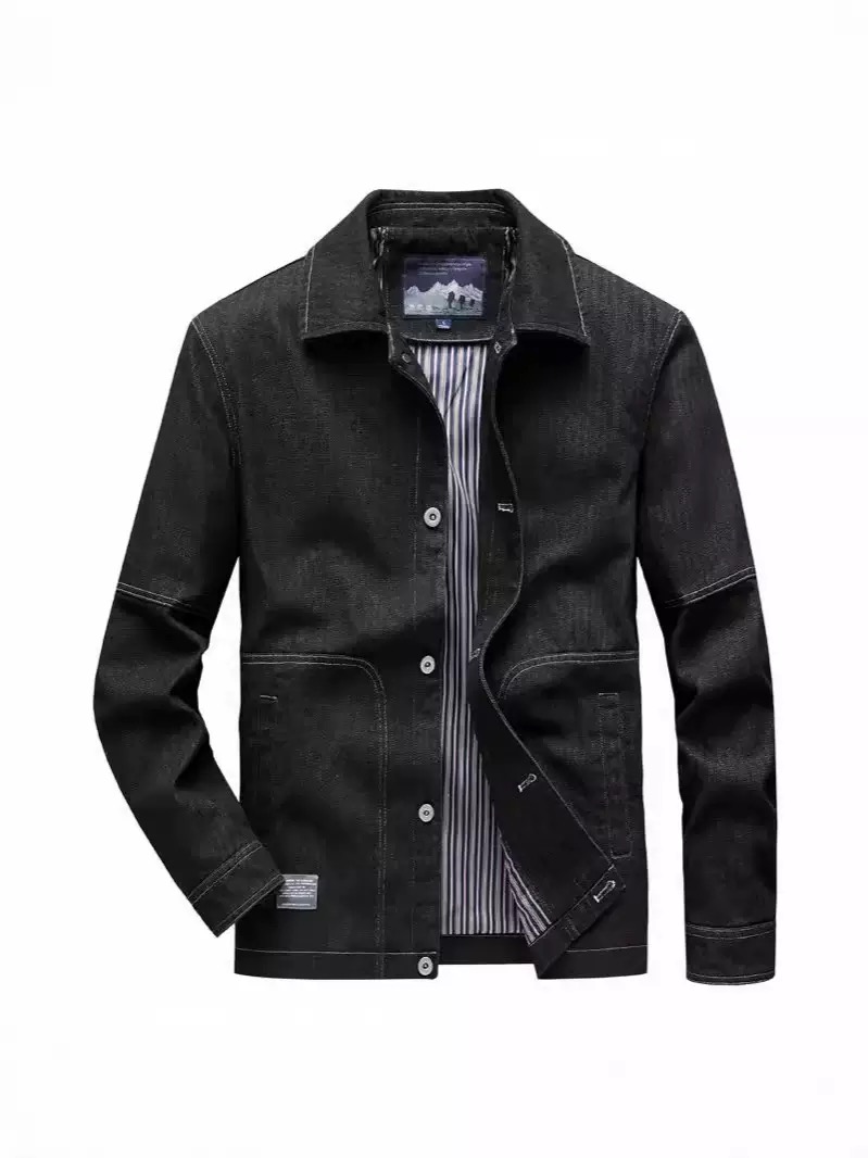 Herbst und Frühling Mode Trend – Mens Fashion Denim Jacket Bewertung und Preis