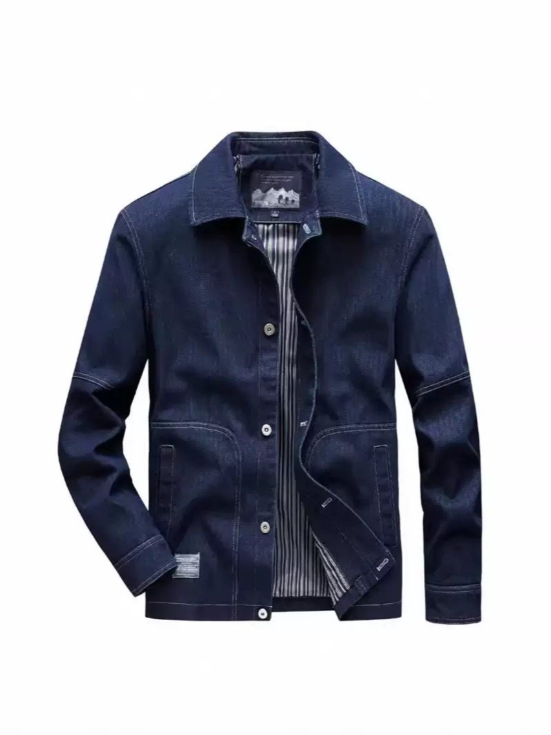Herbst und Frühling Mode Trend – Mens Fashion Denim Jacket Bewertung und Preis