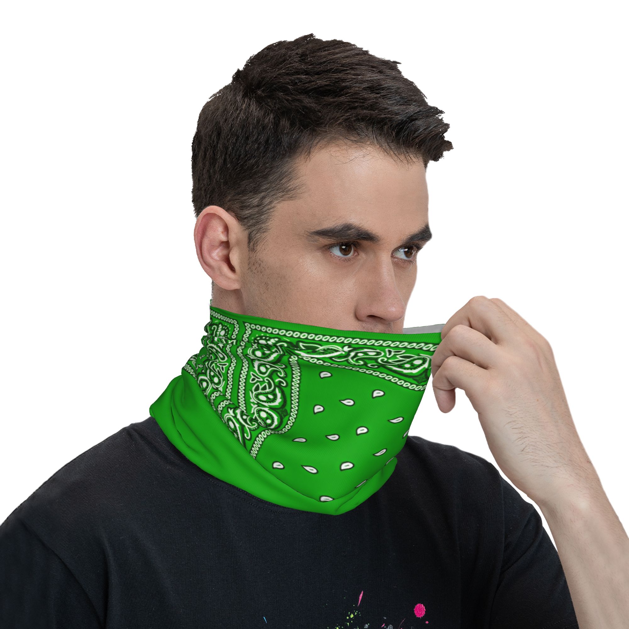 Grünes Bandana Coole Fahrradma – Men'S Fashion Rings Bewertung und Preis
