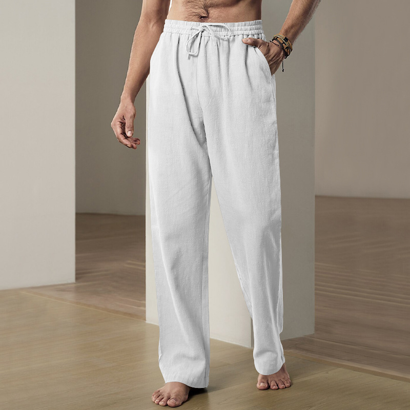Herren Sommer Lässige Hose mit – Men'S Fashion Linen Pants Bewertung und Preis